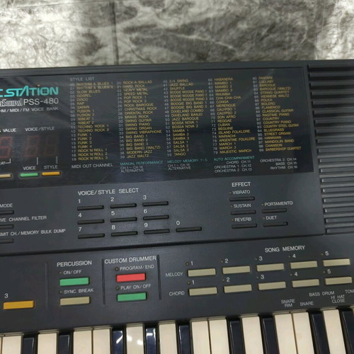 Yamaha PSS-480 like new portable FM synthesizer
