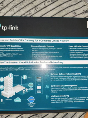 Tp-Link Omada ER605 Gigabit VPN router μεταχειρισμένο, 1000mbps Dual WAN