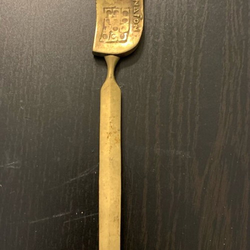 Copper paper cutter used