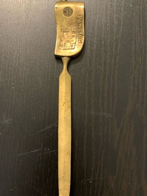 Copper paper cutter used