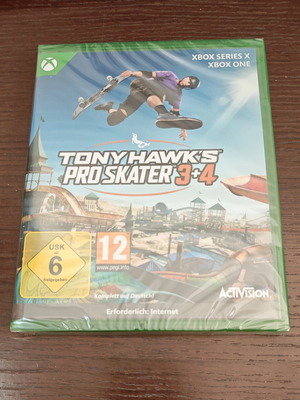 Tony Hawk's Pro Skater 3+4 Deluxe Edition Xbox game, sealed