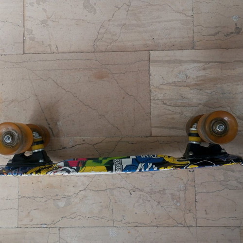 Penny Board skateboard like new with crazy graphics