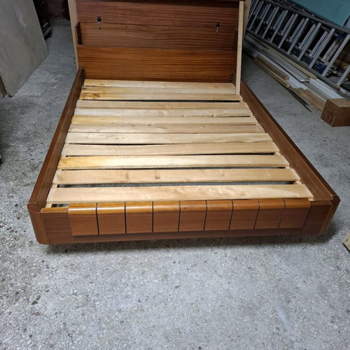 Double bed used 150x225 with mattress 140x195