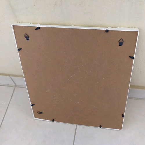 Mirror plastic frame like new