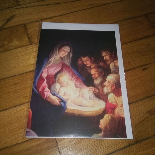 Christmas cards new collection of 4 with Nativity theme