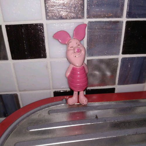 Kinder Winnie the Pooh figure used