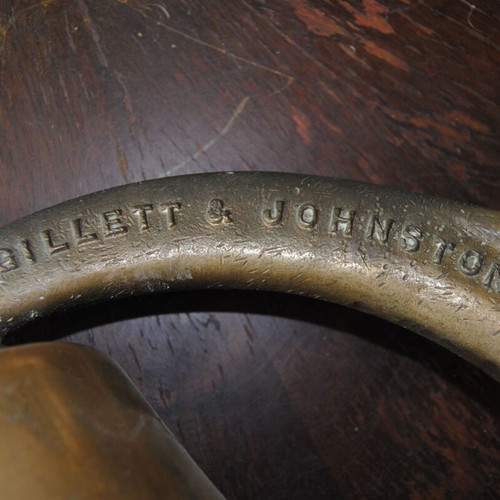 Bell from English German submarine hunter used, 1916-17