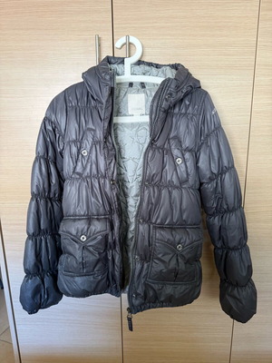Diesel puffer jacket used, gray, size XXL youth