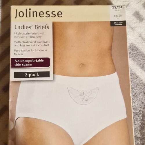 Jolinesse ladies' briefs set 2 pieces size 48/50 new