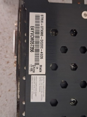 Graphics cards for spare parts pack
