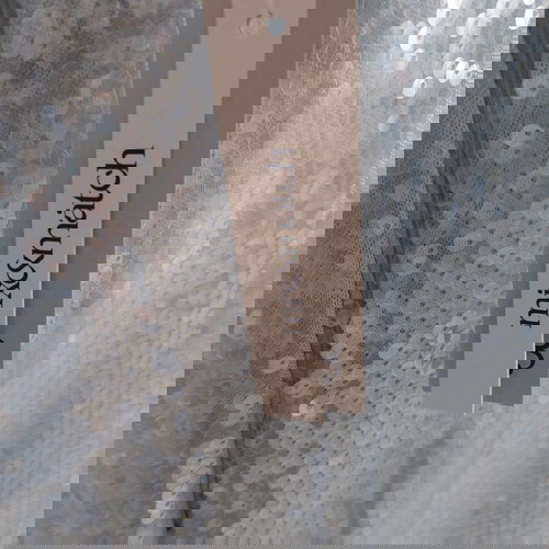 Mix & Match dress like new, midi, light blue with sequins