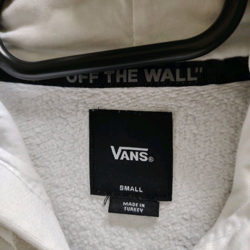Vans Hoodie size S used, white