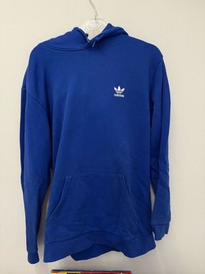 Adidas blue hoodie like new, size M