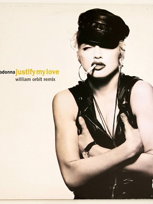 Madonna Justify My Love Maxi Single 12" near mint, 1990 German edition