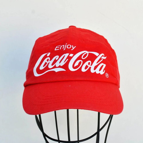 Vintage Coca Cola hat like new, cotton, one size
