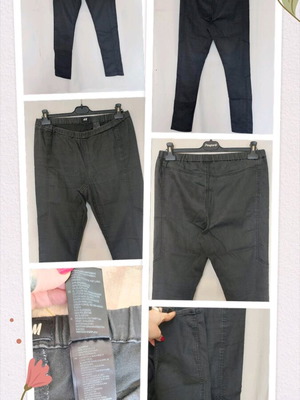 Ελαστικό τζιν κολάν H&M σαν καινούργιο, slimfit, μέγεθος L