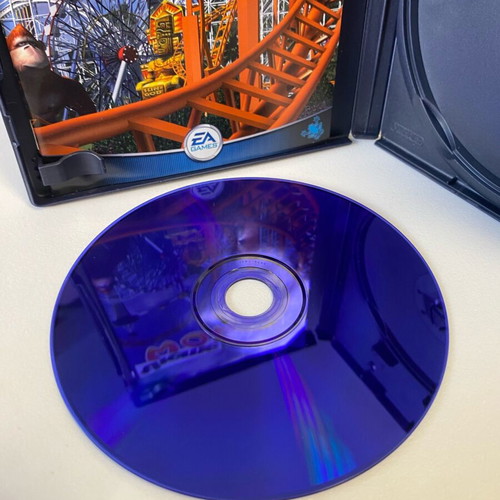 Theme Park World PlayStation 2 PS2 game like new, English
