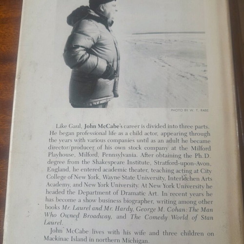 Charlie Chaplin biography by John Mc Cabe 1978 hardcover first edition unread