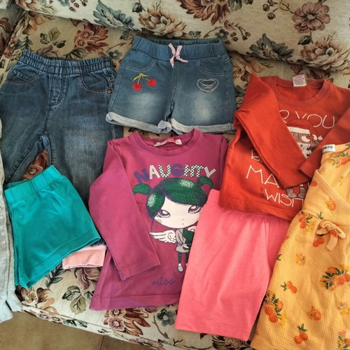 Clothes for girl 1-2 years like new