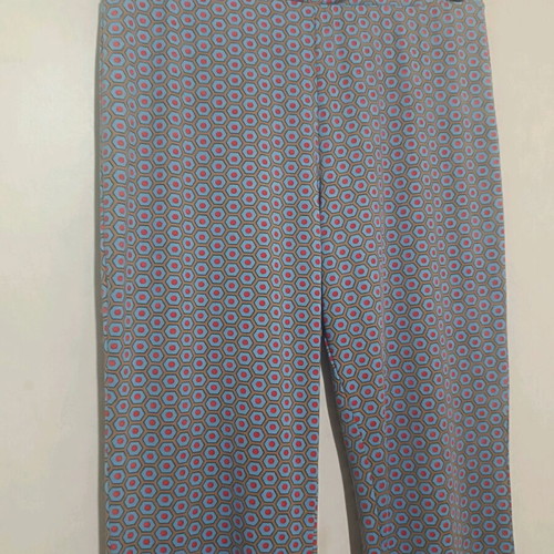 Elastic pants size L like new, multicolor, bell-bottom