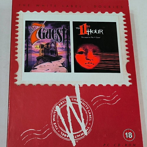 PC The 7th Guest and The 11th Hour Double Pack Big Box like new