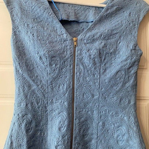 BSB women's set like new, sky blue top and skirt