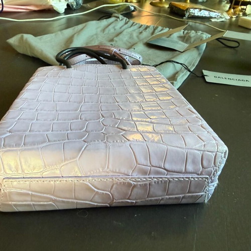 Balenciaga bag like new, purple and black