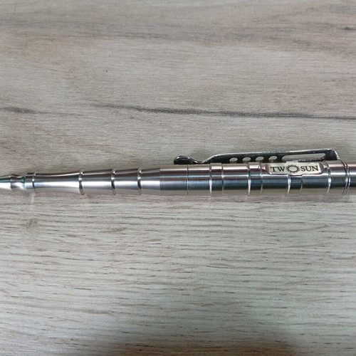 Two Sun Tactical Kubotan pen new stainless steel