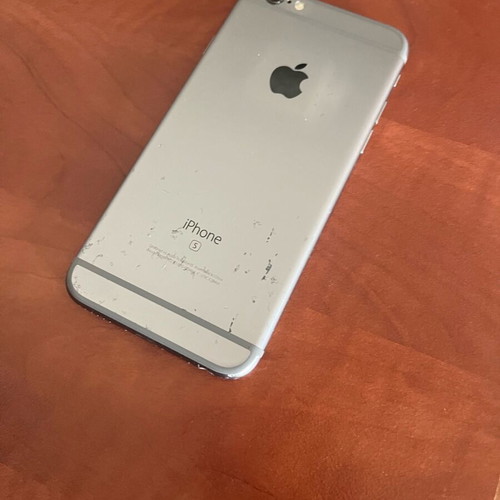 iPhone 6s used with front crack, silver, 16GB
