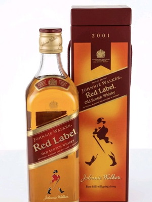 Johnnie Walker Red Label 2003 whisky like new, antique