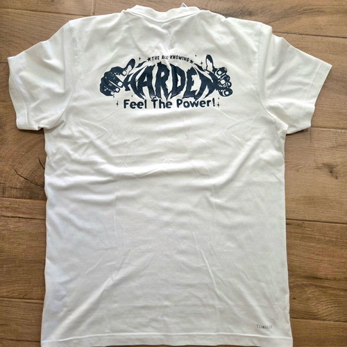 Adidas HRDN SWAG T-shirt Medium, white, James Harden collection