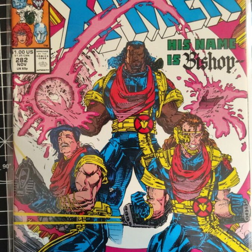 Uncanny X-Men 1991 #282 comic book, first appearance of Bishop