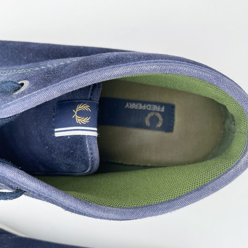 Fred Perry Carbon Blue shoes used, size 44
