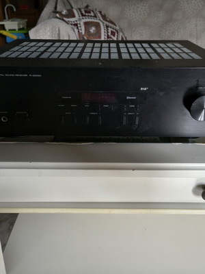 Yamaha R-S202D stereo receiver used with wireless connectivity