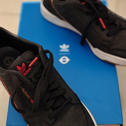 Adidas London Underground edition casual shoes size 43, black
