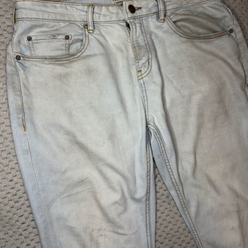 Pull & Bear blue jean pants used, size S/M