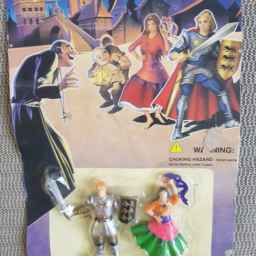 Chap Mei The Hunchback of Notre Dame figures used, sealed packaging