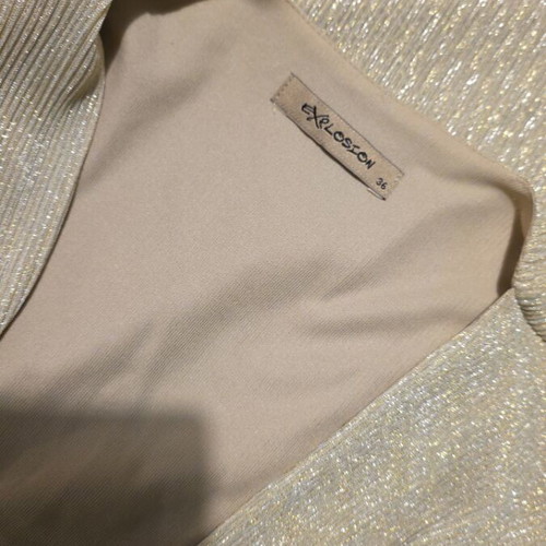 Gold maxi dress new, unworn, size S