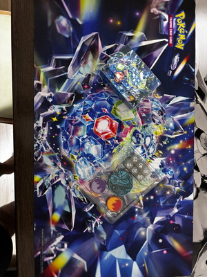 Stellar Crown playmat, deckbox, counter, and dices like new