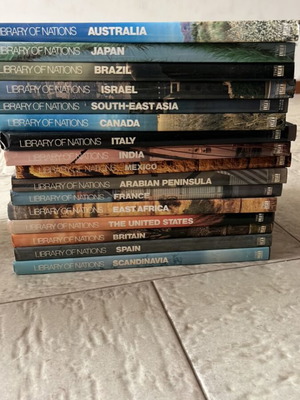 Library of Nations TIME LIFE 16 books like new