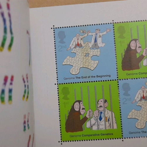 UK Microcosmos Royal Mail Booklet Stamps 2003 new