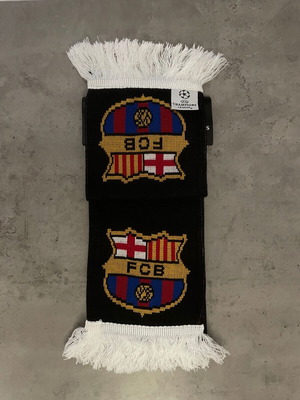 Barcelona Official Champions League scarf new, authentic