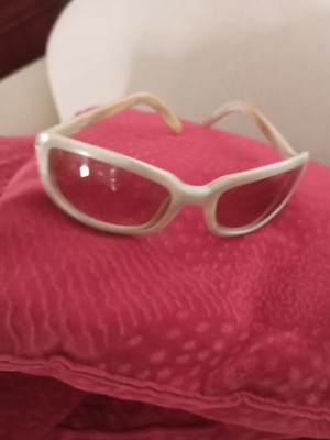 Chanel sunglasses used, beige, authentic