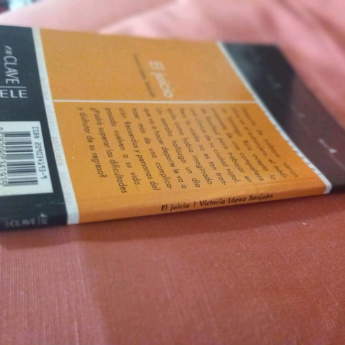 El juicio book used in Spanish with notes