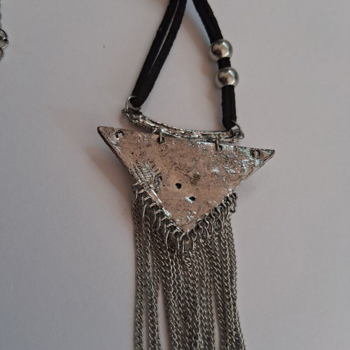 Boho necklace with turquoise stone, Vintage Atelier