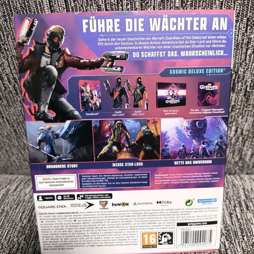 Guardians of the Galaxy Deluxe Edition PS5 like new