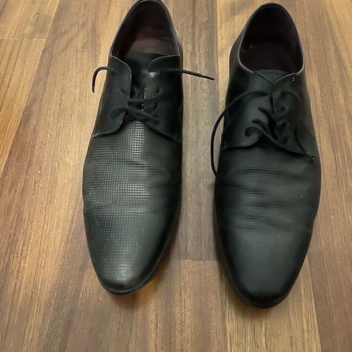 Damiani men's formal shoes size 44 black like new