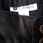 Τζιν Rockmans μαύρο XXL 44 σαν καινούργιο