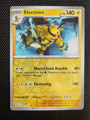 Electivire Electabuzz Combo Pokemon TCG Card like new