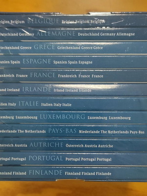 12 euro set 2002 sealed from Luxembourg central bank new